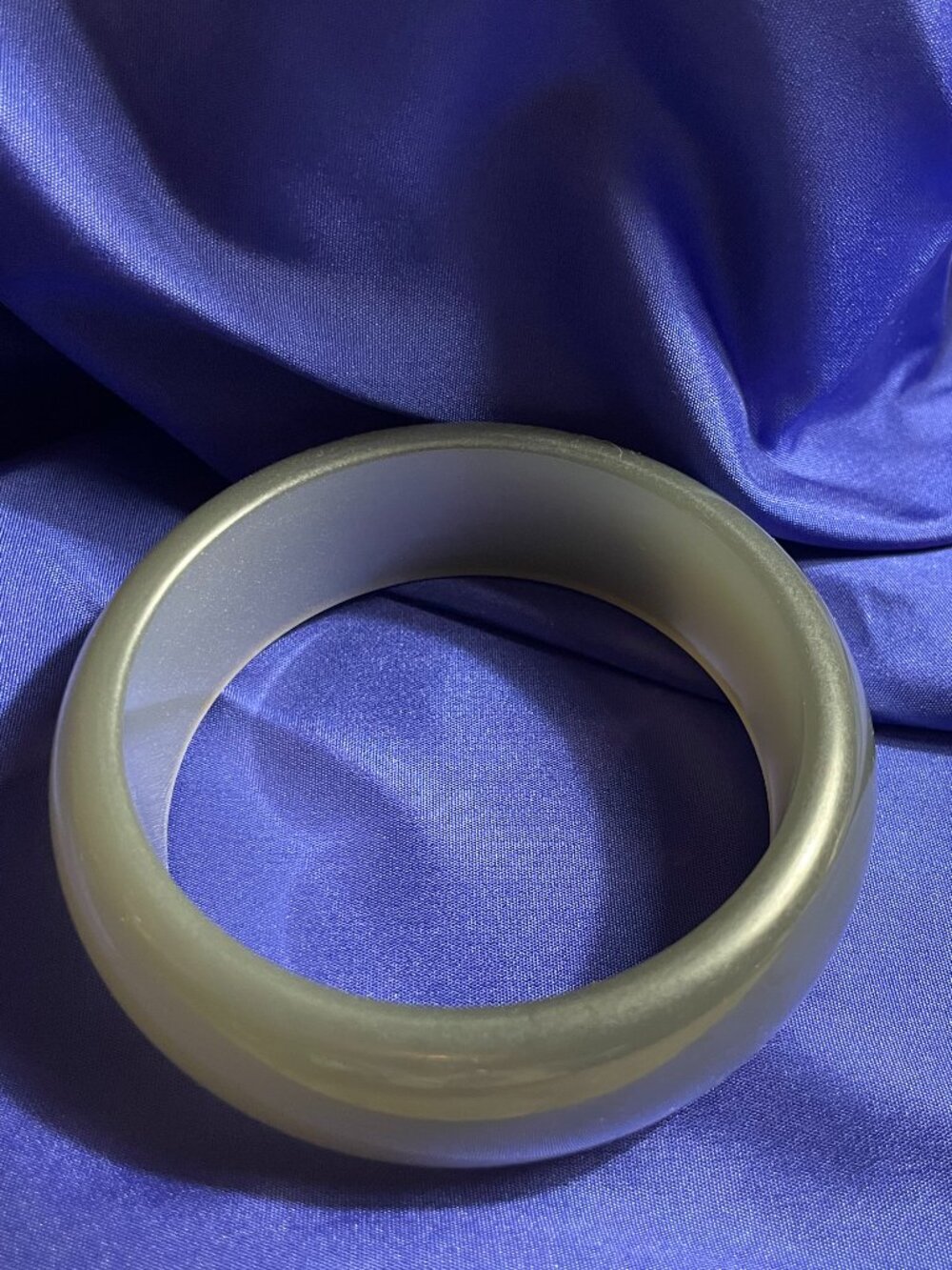 Translucent Mineral Bangle Bracelet
